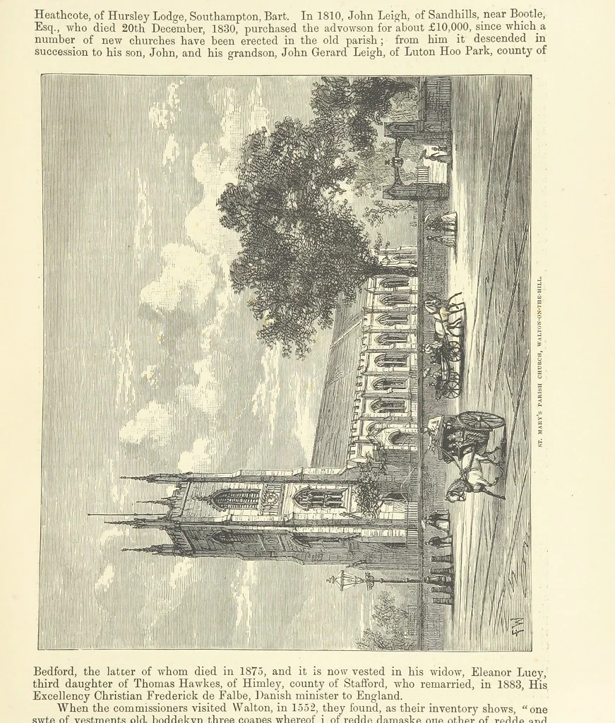 An illustration from History of the County Palatine and Duchy of Lancaster ... The biographical department by W. R. Whatton, Esq. (History of the cotton manufacture [by Edward Baines Jun.]) [With plates, 1888, leaf 113