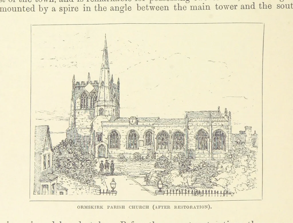 An illustration from History of the County Palatine and Duchy of Lancaster ... The biographical department by W. R. Whatton, Esq. (History of the cotton manufacture [by Edward Baines Jun.]) [With plates, 1888, leaf 268