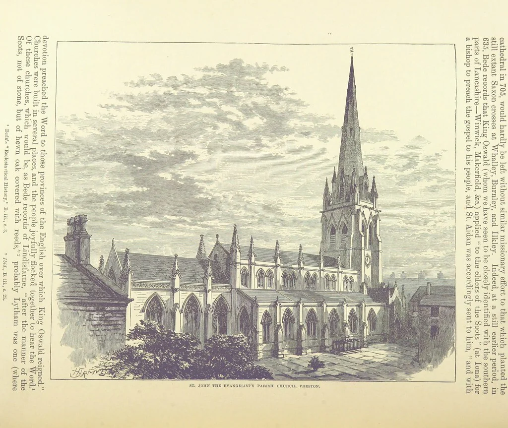 An illustration from History of the County Palatine and Duchy of Lancaster ... The biographical department by W. R. Whatton, Esq. (History of the cotton manufacture [by Edward Baines Jun.]) [With plates, 1888, leaf 332