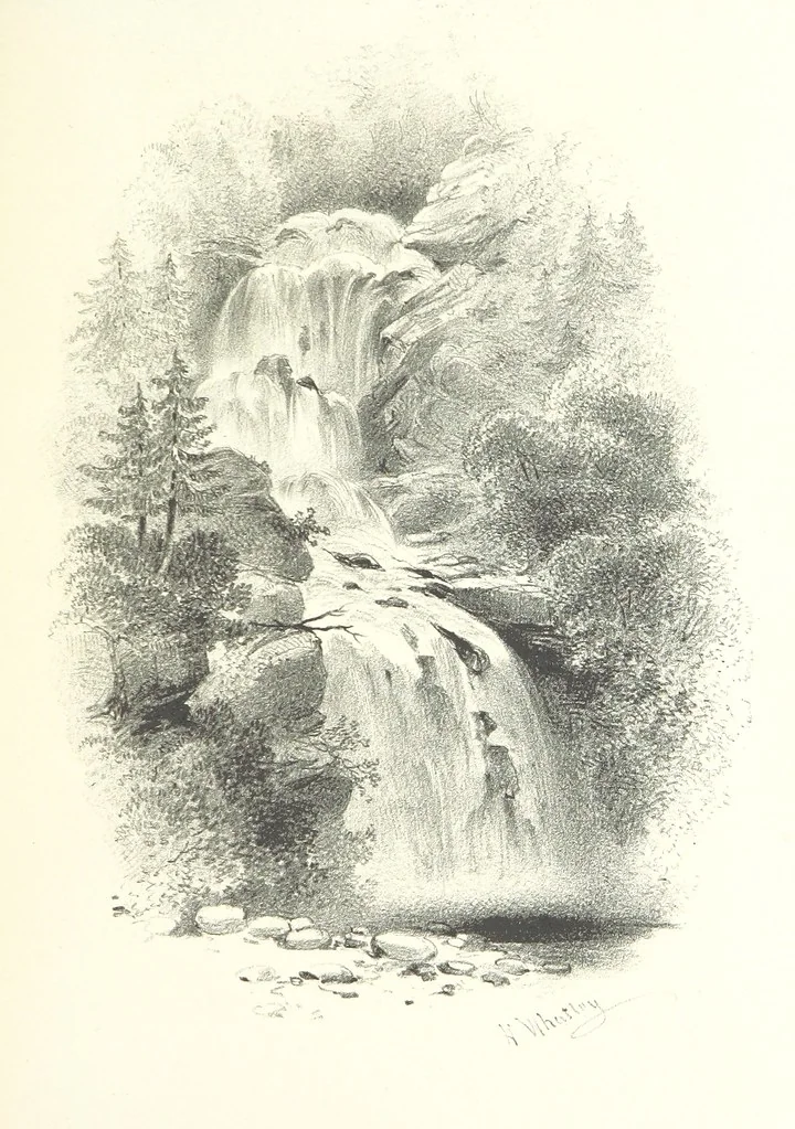 An illustration from Quiet War Scenes. Poems and translations. With eight illustrations ... by H. Whatley, 1879, leaf 97