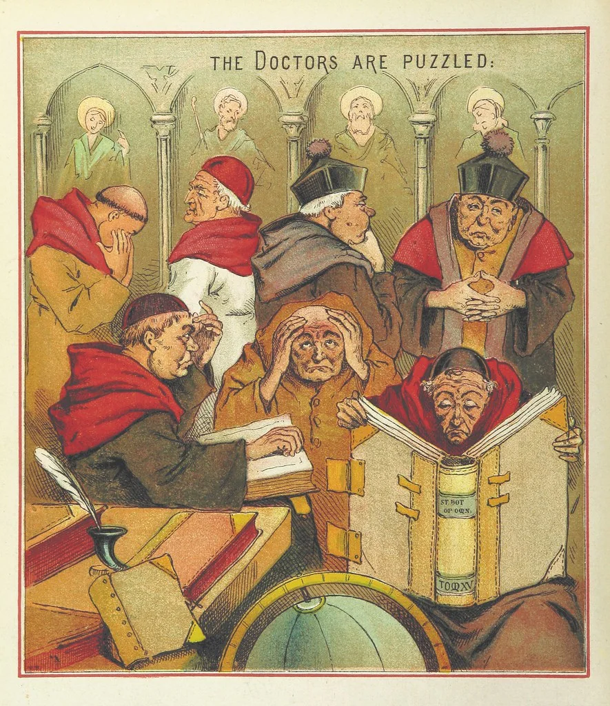 An illustration from The Merry Ballads of the Olden Time, illustrated in pictures & rhyme, 1880, leaf 20