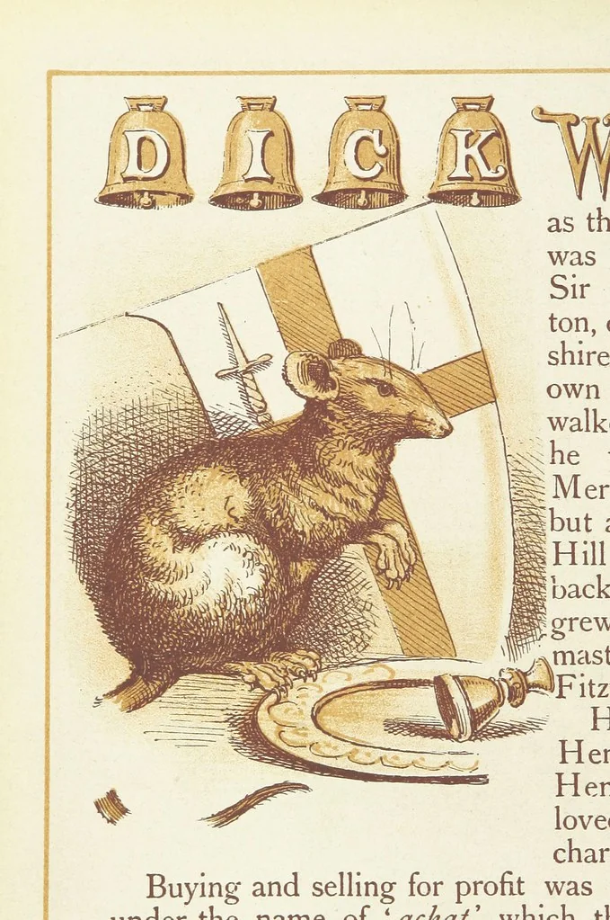 An illustration from The Merry Ballads of the Olden Time, illustrated in pictures & rhyme, 1880, leaf 30