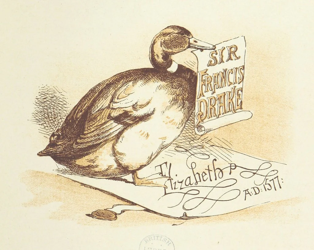 An illustration from The Merry Ballads of the Olden Time, illustrated in pictures & rhyme, 1880, leaf 91
