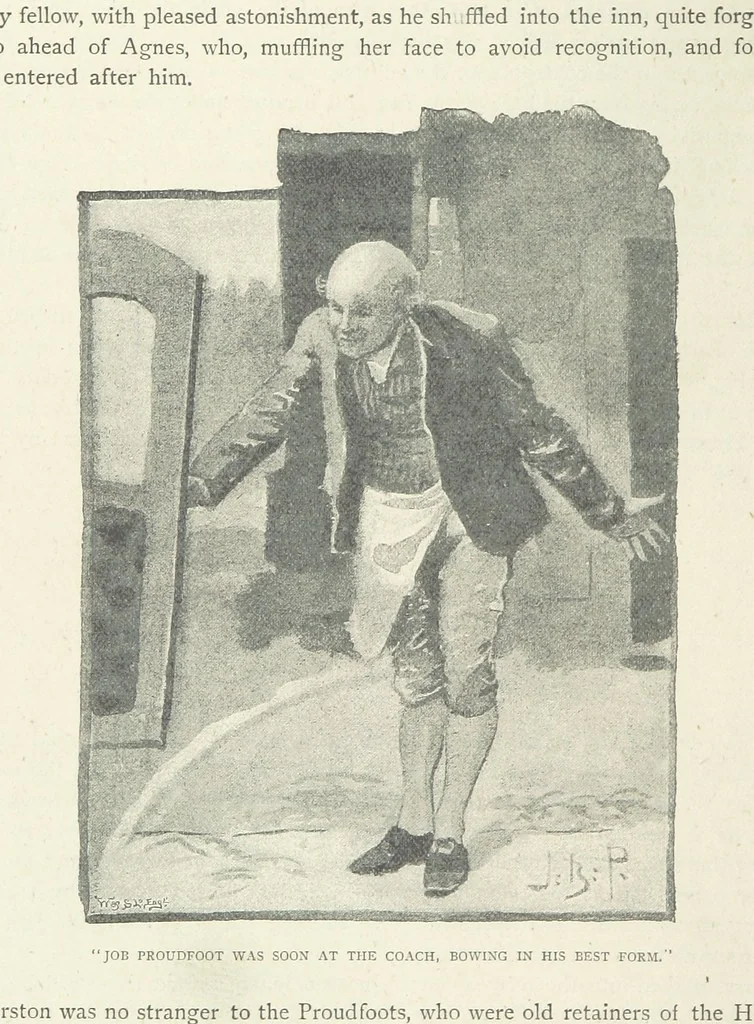 An illustration from The Lumley Wood Mystery ... Illustrated by J. B. Partridge, 1890, leaf 50