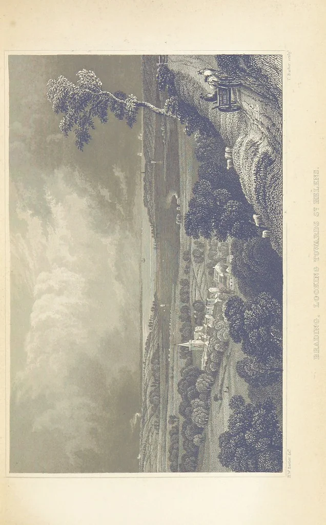 An illustration from Barber's Picturesque Illustration of the Isle of Wight, etc. accompanied by historical and topographical descriptions, 1845, leaf 51