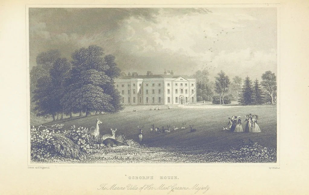 An illustration from Barber's Picturesque Illustration of the Isle of Wight, etc. accompanied by historical and topographical descriptions, 1845, leaf 71