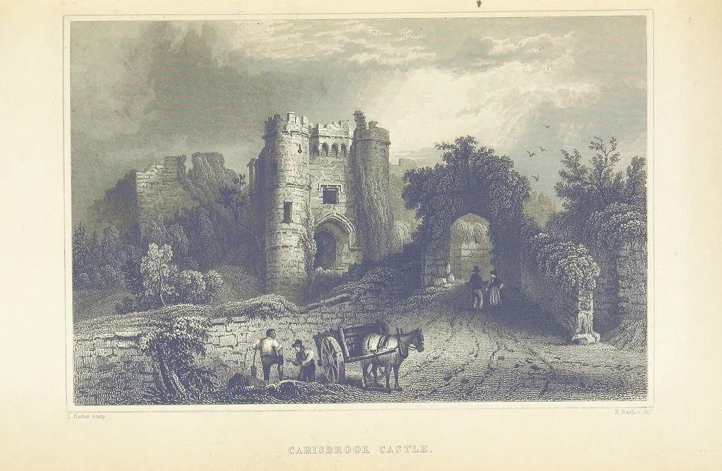 An illustration from Barber's Picturesque Illustration of the Isle of Wight, etc. accompanied by historical and topographical descriptions, 1845, leaf 89
