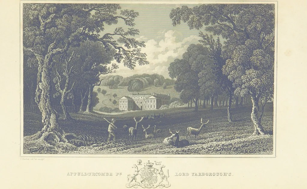 An illustration from With a geological map, 1846, leaf 133