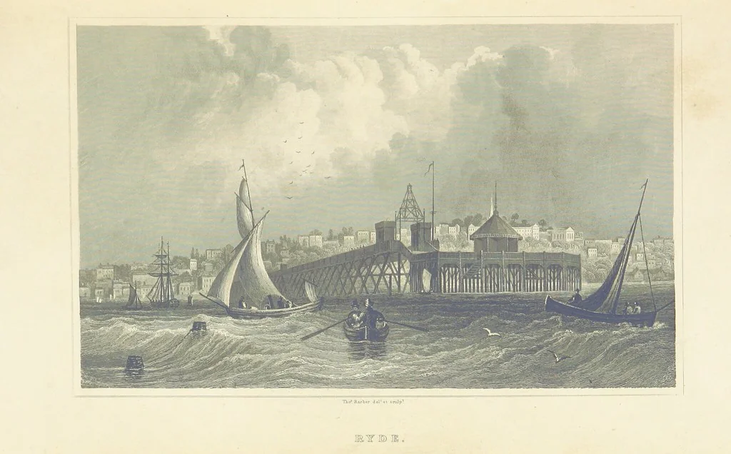 An illustration from With a geological map, 1846, leaf 25
