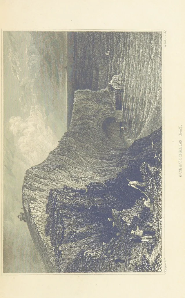 An illustration from With a geological map, 1846, leaf 257