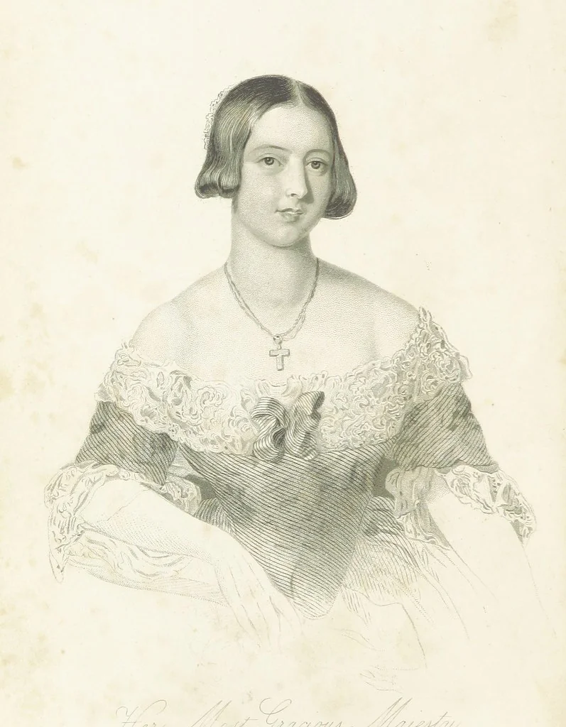 An illustration from With a geological map, 1846, leaf 6