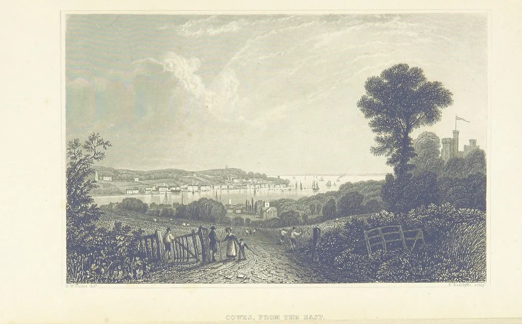 An illustration from With a geological map, 1846, leaf 77