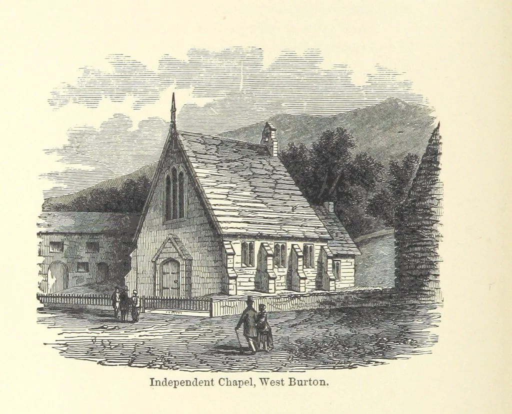 An illustration from The Three Days of Wensleydale; the Valley of the Yore. [With plates, 1854, leaf 268