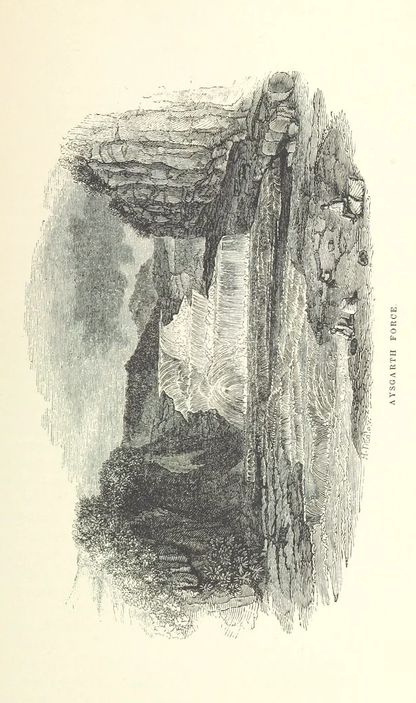 An illustration from The Three Days of Wensleydale; the Valley of the Yore. [With plates, 1854, leaf 277