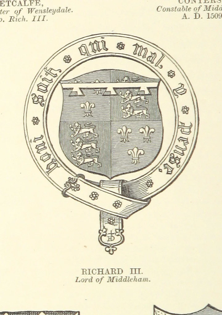 An illustration from The Three Days of Wensleydale; the Valley of the Yore. [With plates, 1854, leaf 294