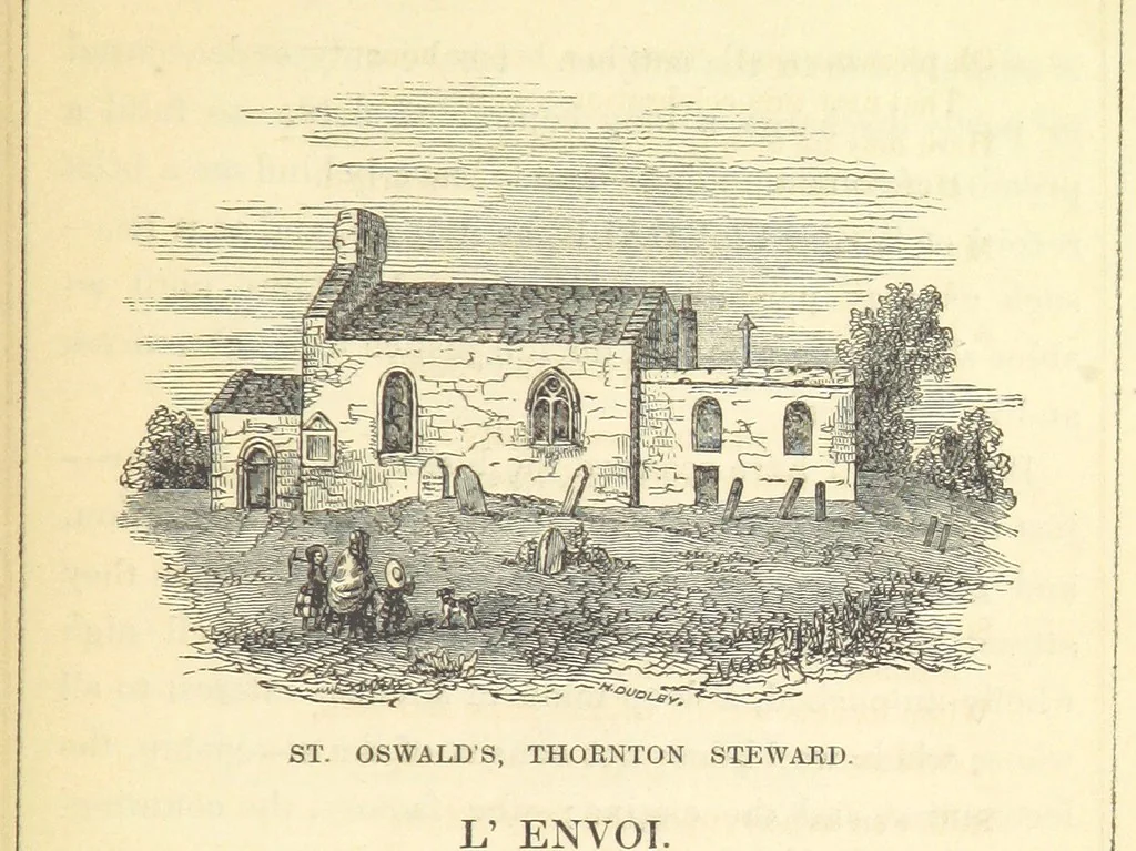 An illustration from The Three Days of Wensleydale; the Valley of the Yore. [With plates, 1854, leaf 329