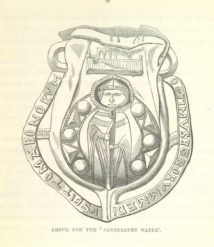 An illustration from The Three Days of Wensleydale; the Valley of the Yore. [With plates, 1854, leaf 373
