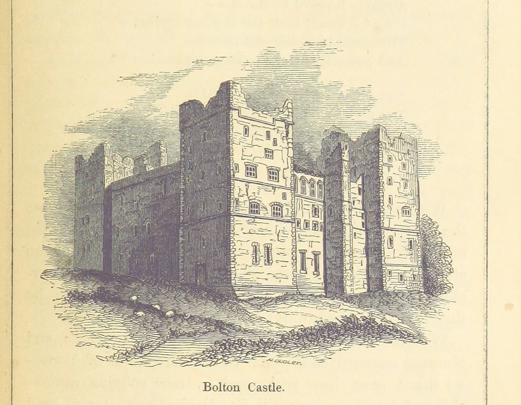 An illustration from Historical and Topographical Account of Wensleydale ... Illustrated ... Second edition [of “The Three Days of Wensleydale”, 1856, leaf 143