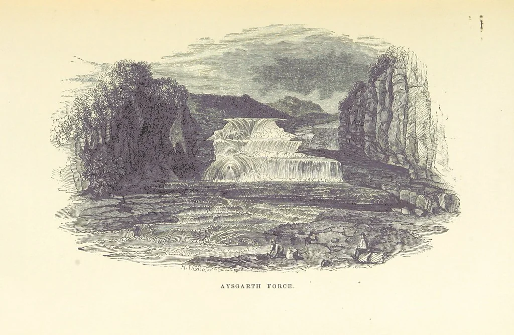 An illustration from Historical and Topographical Account of Wensleydale ... Illustrated ... Second edition [of “The Three Days of Wensleydale”, 1856, leaf 261