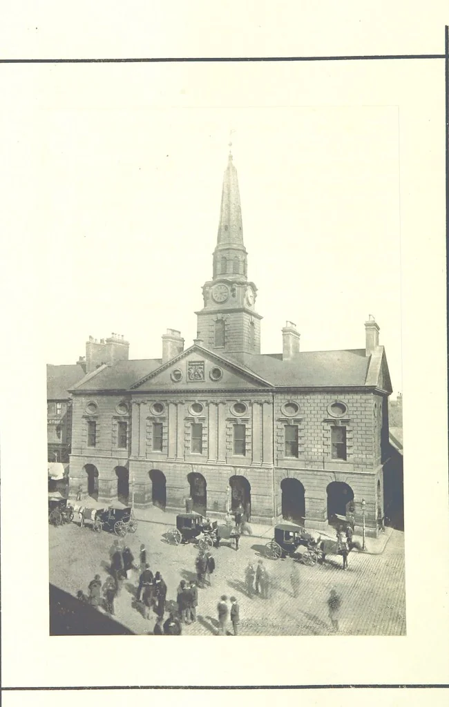 An illustration from The City of Dundee illustrated: containing reminiscences and remarks ... relating to Dundee and neighbourhood, and to certain events ... during the last sixty years, and relating to local government in Scotland ... With views, etc, 1890, leaf 130