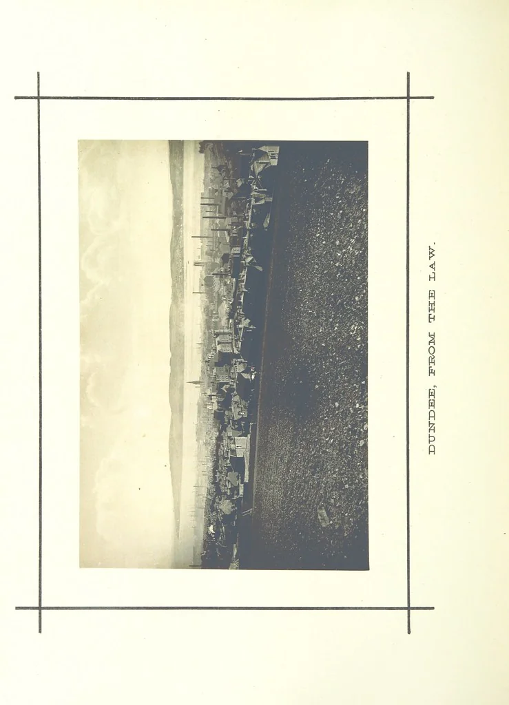 An illustration from The City of Dundee illustrated: containing reminiscences and remarks ... relating to Dundee and neighbourhood, and to certain events ... during the last sixty years, and relating to local government in Scotland ... With views, etc, 1890, leaf 162