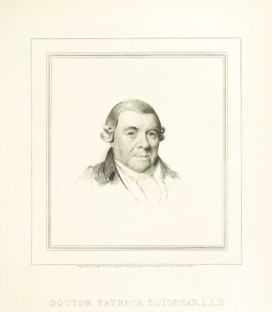 An illustration from Historic Memoirs of Ireland; comprising secret records of the National Convention, the Rebellion, and the Union; with delineations of the principal characters connected with these translations, etc. [With portraits and facsimiles, 1833, leaf 111