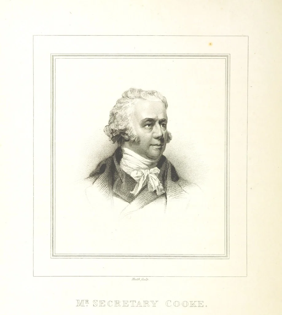 An illustration from Historic Memoirs of Ireland; comprising secret records of the National Convention, the Rebellion, and the Union; with delineations of the principal characters connected with these translations, etc. [With portraits and facsimiles, 1833, leaf 356