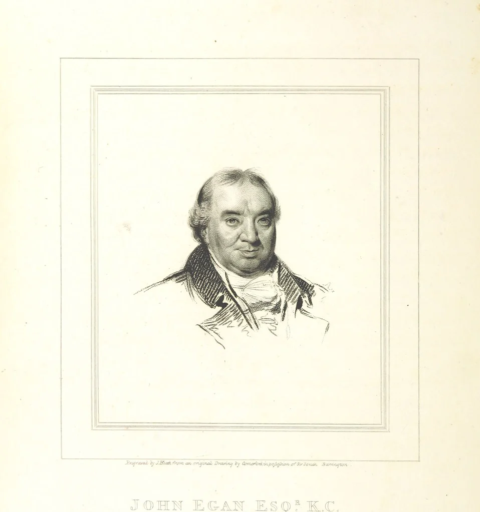 An illustration from Historic Memoirs of Ireland; comprising secret records of the National Convention, the Rebellion, and the Union; with delineations of the principal characters connected with these translations, etc. [With portraits and facsimiles, 1833, leaf 370