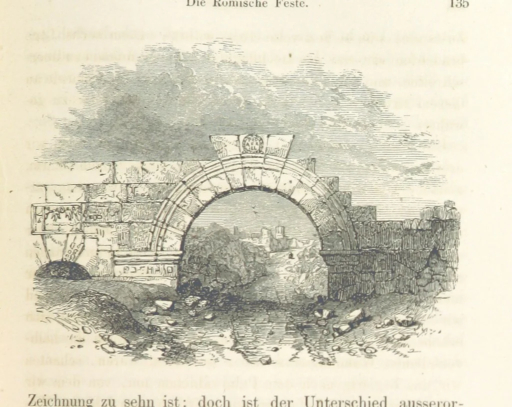 An illustration from Reisen und Entdeckungen in Nord- und Central-Afrika in den Jahren 1849 bis 1855. Von Dr. H. Barth. Tagebuch seiner im Auftrag der Brittischen Regierung unternommenen Reise ... Mit Karten, Holzschnitten und Bildern. L.P, 1857, leaf 193