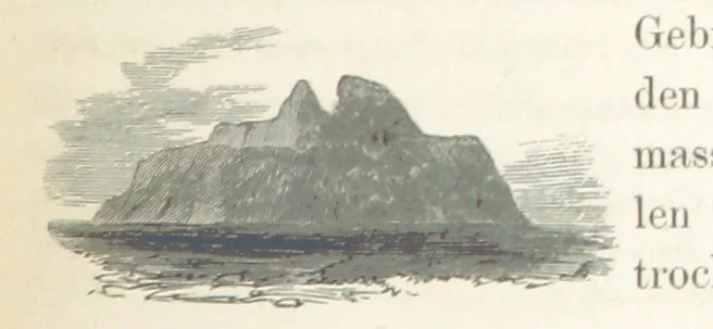 An illustration from Reisen und Entdeckungen in Nord- und Central-Afrika in den Jahren 1849 bis 1855. Von Dr. H. Barth. Tagebuch seiner im Auftrag der Brittischen Regierung unternommenen Reise ... Mit Karten, Holzschnitten und Bildern. L.P, 1857, leaf 413