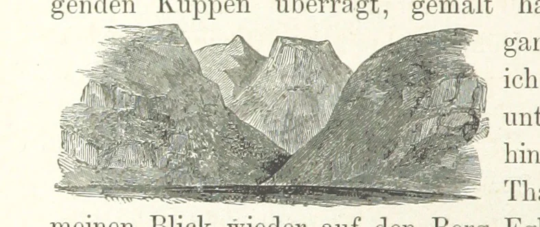 An illustration from Reisen und Entdeckungen in Nord- und Central-Afrika in den Jahren 1849 bis 1855. Von Dr. H. Barth. Tagebuch seiner im Auftrag der Brittischen Regierung unternommenen Reise ... Mit Karten, Holzschnitten und Bildern. L.P, 1857, leaf 486
