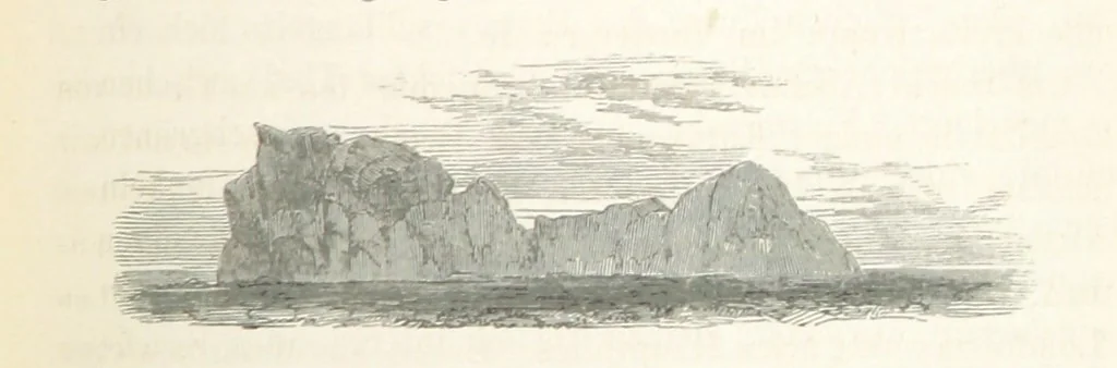 An illustration from Reisen und Entdeckungen in Nord- und Central-Afrika in den Jahren 1849 bis 1855. Von Dr. H. Barth. Tagebuch seiner im Auftrag der Brittischen Regierung unternommenen Reise ... Mit Karten, Holzschnitten und Bildern. L.P, 1857, leaf 487