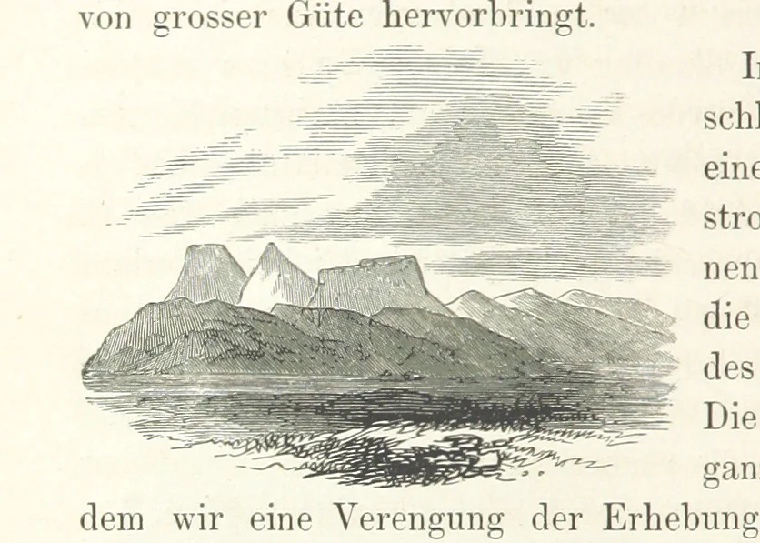 An illustration from Reisen und Entdeckungen in Nord- und Central-Afrika in den Jahren 1849 bis 1855. Von Dr. H. Barth. Tagebuch seiner im Auftrag der Brittischen Regierung unternommenen Reise ... Mit Karten, Holzschnitten und Bildern. L.P, 1857, leaf 488
