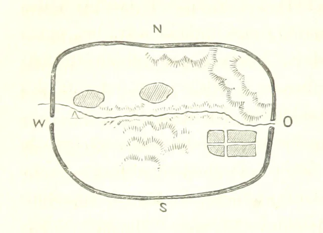 An illustration from Reisen und Entdeckungen in Nord- und Central-Afrika in den Jahren 1849 bis 1855. Von Dr. H. Barth. Tagebuch seiner im Auftrag der Brittischen Regierung unternommenen Reise ... Mit Karten, Holzschnitten und Bildern. L.P, 1857, leaf 156