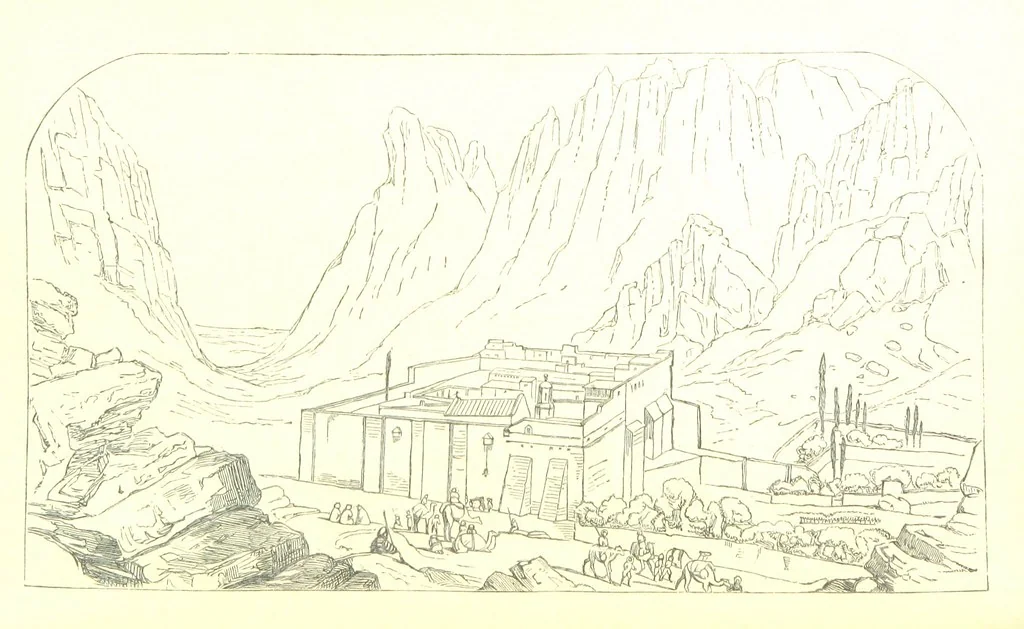 An illustration from A Pilgrimage through the Holy Land, explanatory of the Diorama of Jerusalem and the Holy Land, painted under the direction of Mr. W. Beverly, from original sketches ... by Mr. W. H. Bartlett. [With illustrations, 1850, leaf 22