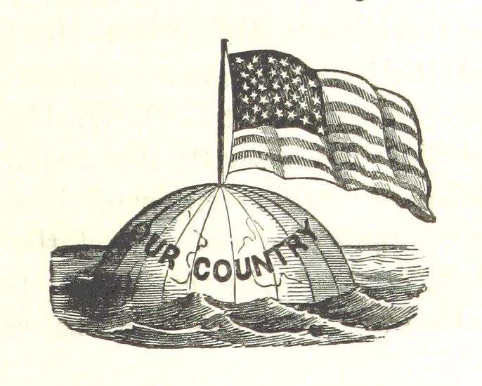 An illustration from Martial Deeds of Pennsylvania, 1876, leaf 159