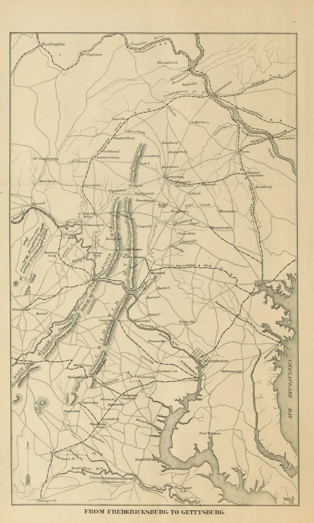 An illustration from Martial Deeds of Pennsylvania, 1876, leaf 161