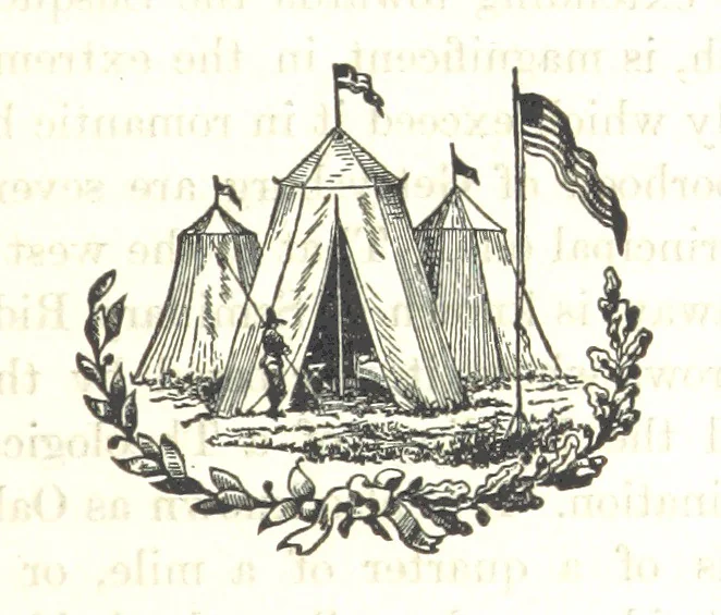 An illustration from Martial Deeds of Pennsylvania, 1876, leaf 191