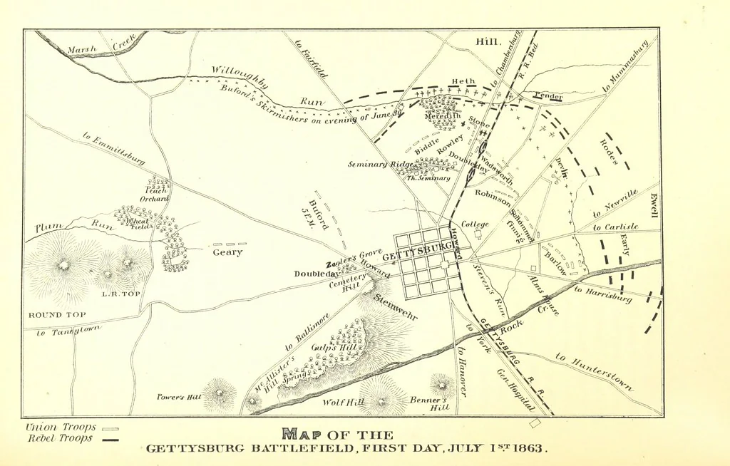 An illustration from Martial Deeds of Pennsylvania, 1876, leaf 219