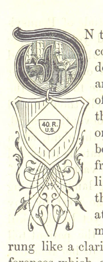 An illustration from Martial Deeds of Pennsylvania, 1876, leaf 46