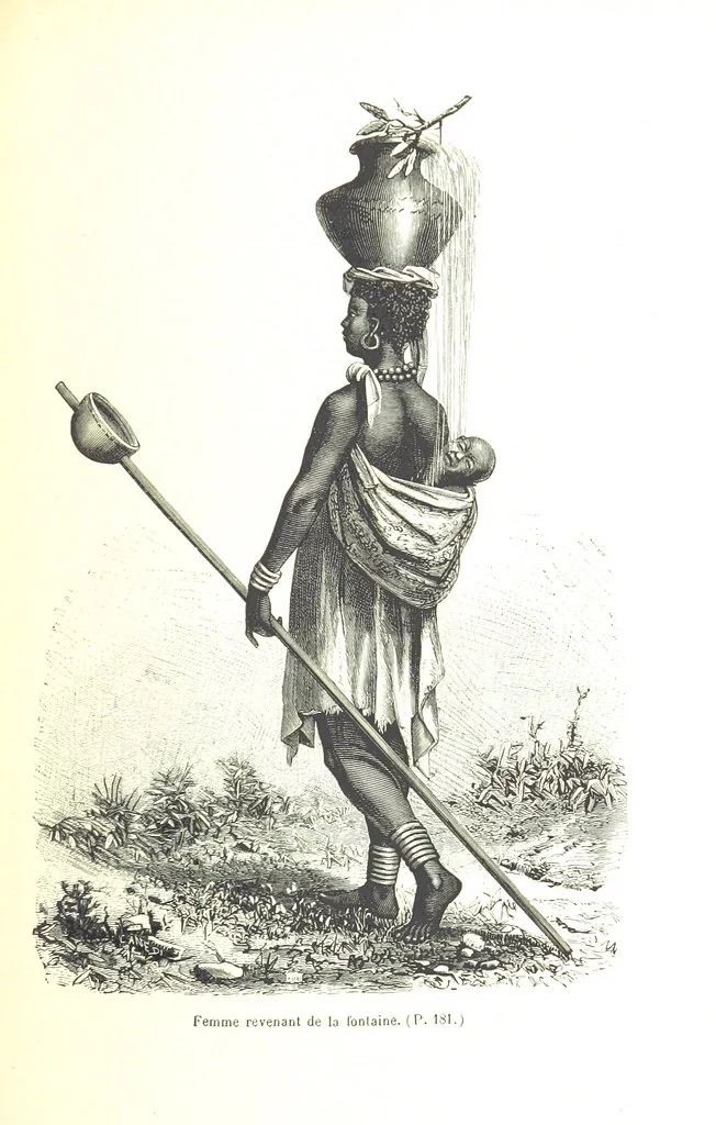 An illustration from A travers le Zanguebar. Voyage ... Par les PP. Baur et Le Roy ... Orné de 45 gravures ... Deuxième édition, 1887, leaf 189