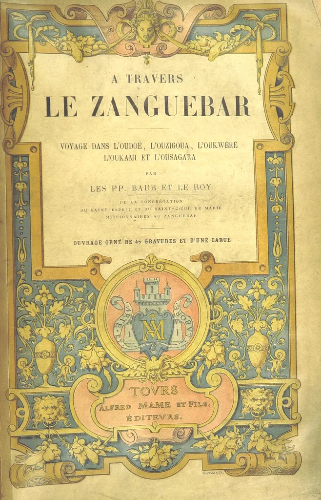 An illustration from A travers le Zanguebar. Voyage ... Par les PP. Baur et Le Roy ... Orné de 45 gravures ... Deuxième édition, 1887, leaf 373