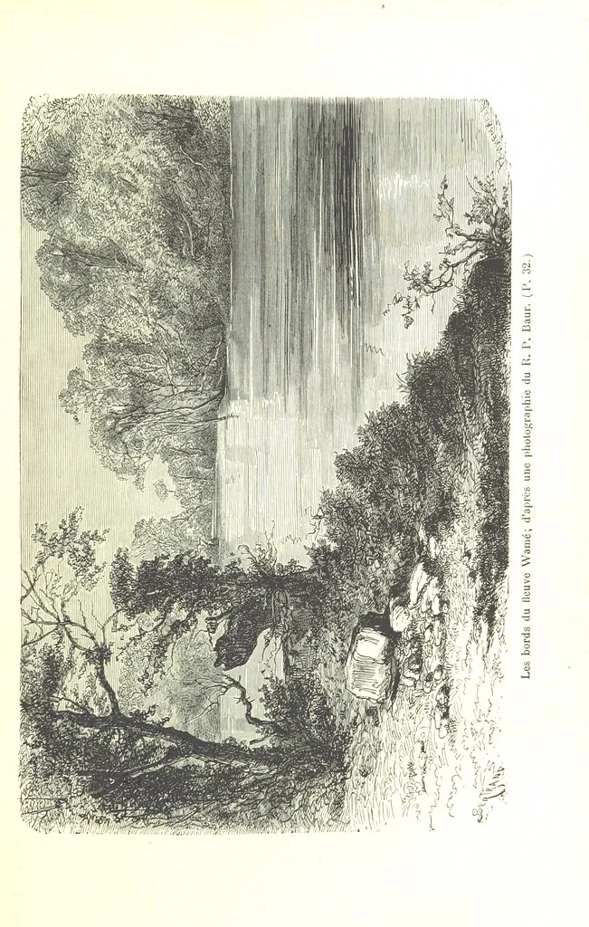 An illustration from A travers le Zanguebar. Voyage ... Par les PP. Baur et Le Roy ... Orné de 45 gravures ... Deuxième édition, 1887, leaf 41