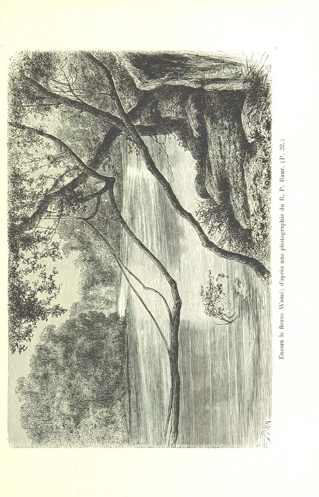An illustration from A travers le Zanguebar. Voyage ... Par les PP. Baur et Le Roy ... Orné de 45 gravures ... Deuxième édition, 1887, leaf 49