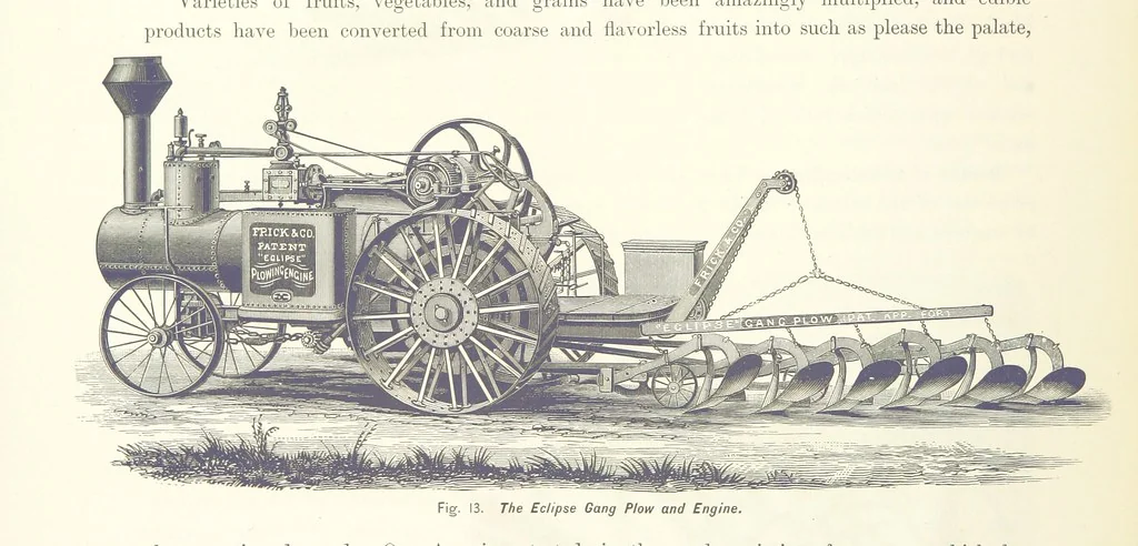 An illustration from Gately's World's Progress. A general history of the earth's construction and of the advancement of mankind ... Edited by C. E. Beale. Édition de luxe, 1886, leaf 136
