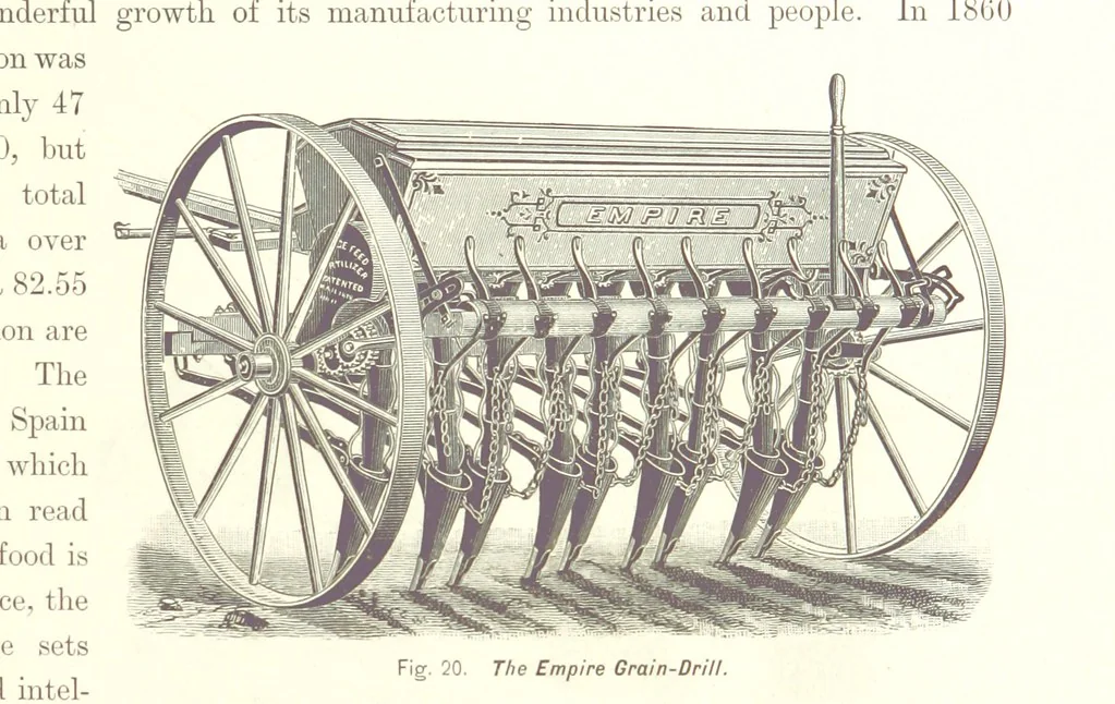 An illustration from Gately's World's Progress. A general history of the earth's construction and of the advancement of mankind ... Edited by C. E. Beale. Édition de luxe, 1886, leaf 141