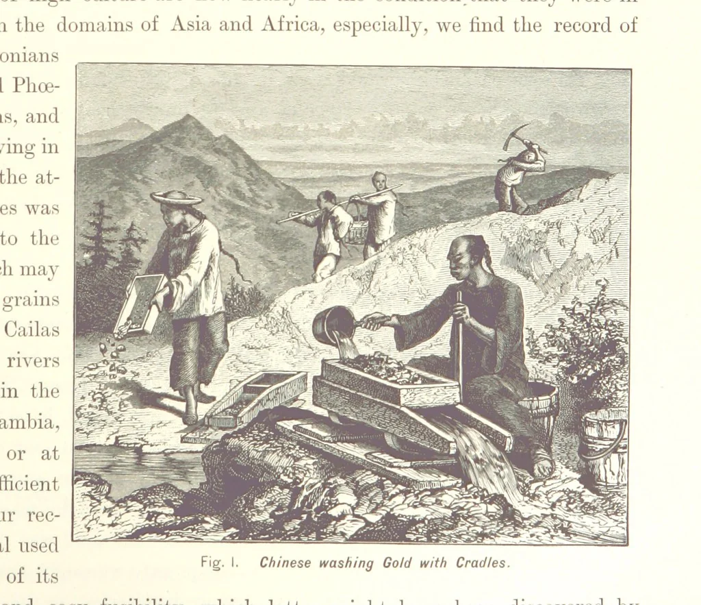 An illustration from Gately's World's Progress. A general history of the earth's construction and of the advancement of mankind ... Edited by C. E. Beale. Édition de luxe, 1886, leaf 171