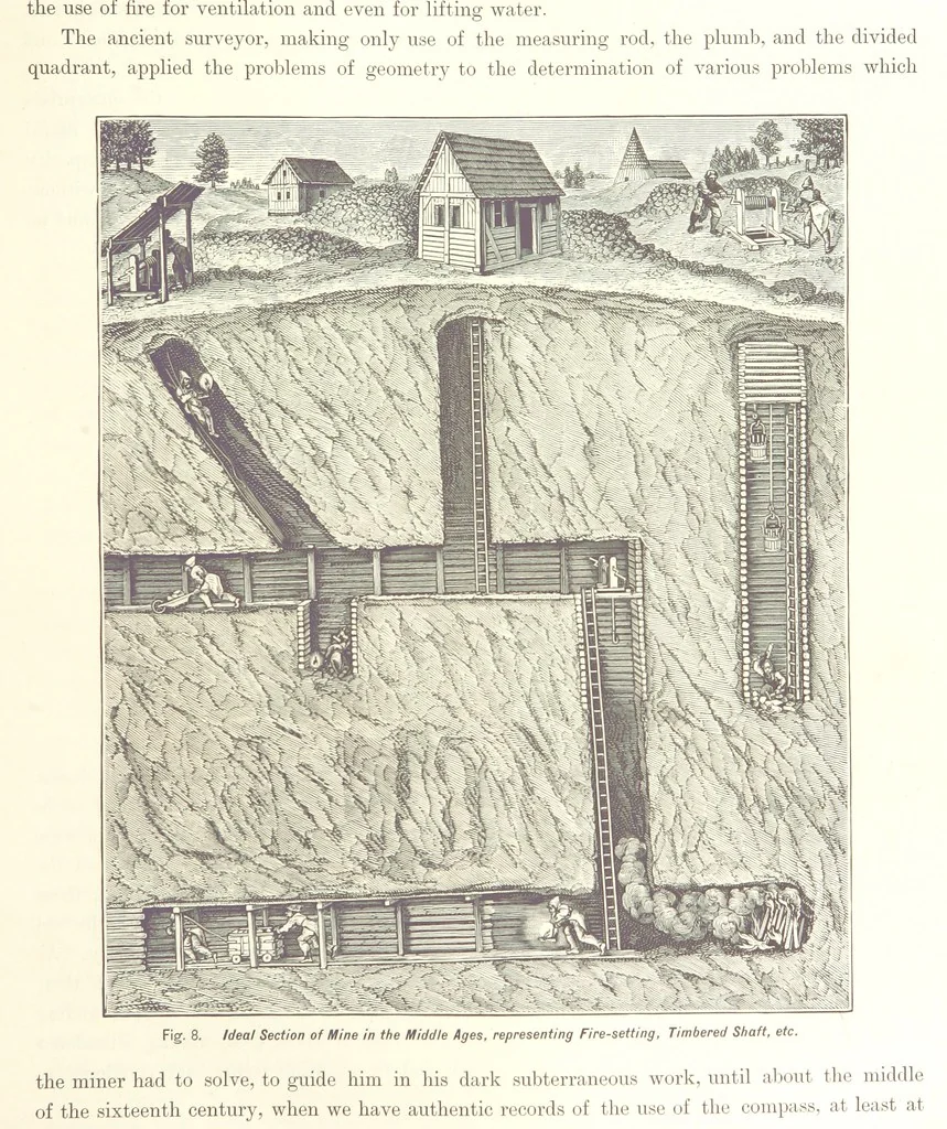 An illustration from Gately's World's Progress. A general history of the earth's construction and of the advancement of mankind ... Edited by C. E. Beale. Édition de luxe, 1886, leaf 181