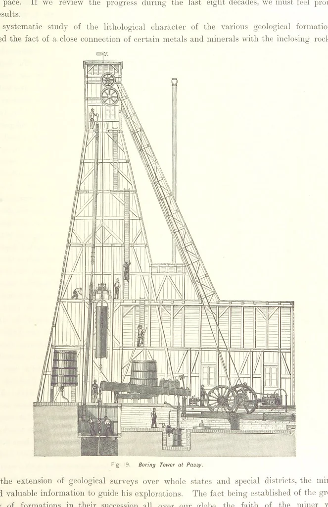 An illustration from Gately's World's Progress. A general history of the earth's construction and of the advancement of mankind ... Edited by C. E. Beale. Édition de luxe, 1886, leaf 191
