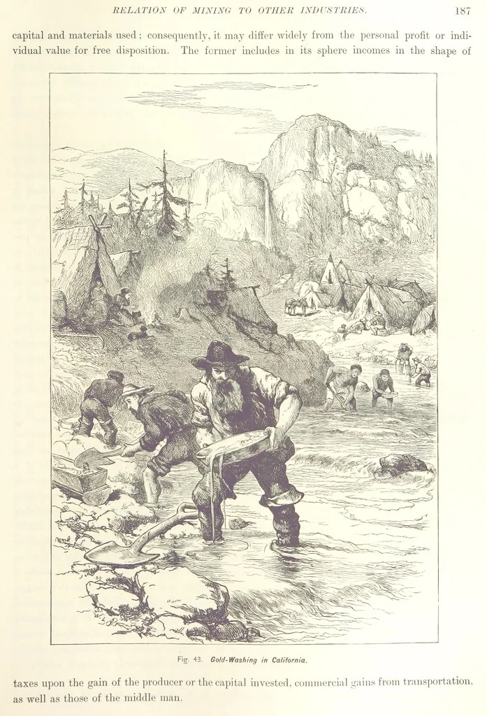 An illustration from Gately's World's Progress. A general history of the earth's construction and of the advancement of mankind ... Edited by C. E. Beale. Édition de luxe, 1886, leaf 207